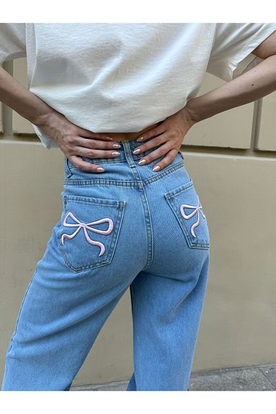 DEEFWEAR Y2k φαρδύ ρετρό τζιν παντελόνι/τζιν παντελόνι