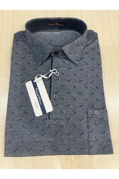 KEMAL EKİNCİ Men's Quality T-Shirt - Shirt Collar and Pocket