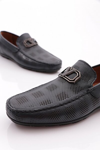 DGN Чоловічі повсякденні черевики темно-синього кольору - Antik 210491028