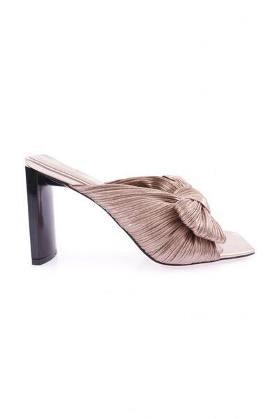 DGN Rose Bow Women's Heeled Slippers - 24173261