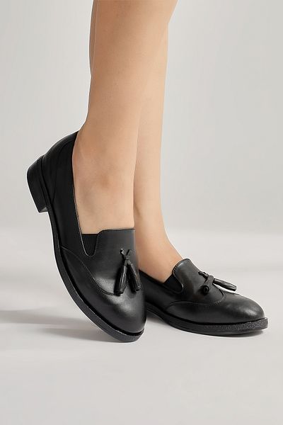 Limoya Dámské neformální boty Vinny Black Tassel