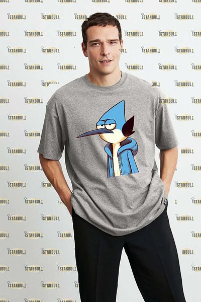 aynewmoda Mordecai Printed Oversize T-Shirt