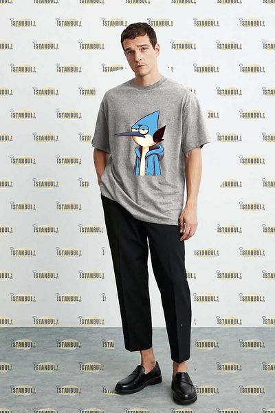 aynewmoda Mordecai Printed Oversize T-Shirt