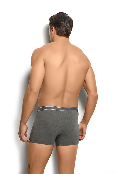 MYS GRUP TEKSTİL Ανδρικά σλιπ μπόξερ Anthracite Lycra JIBER - 277