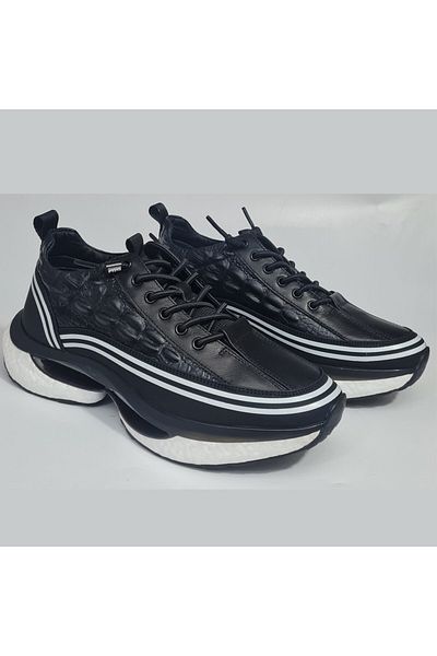 Scootland Pantofi confortabili pentru bărbați model Croco - Talpă cu spumă 19248