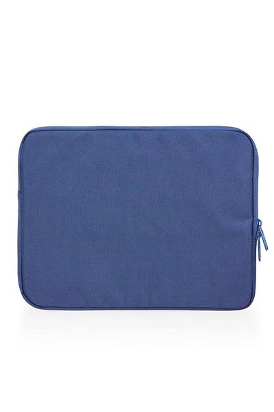 U.S. Polo Assn. US Polo Assn. حافظة كمبيوتر محمول باللون الأزرق الداكن متوافقة مع جهاز MacBook Air وPro مقاس 13.3 بوصة - PLEVR23693