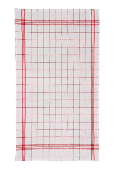 LATTE TEKSTİL Set de 4 cârpe de uscare - alb, carouri mici, covoraș nutritiv,...