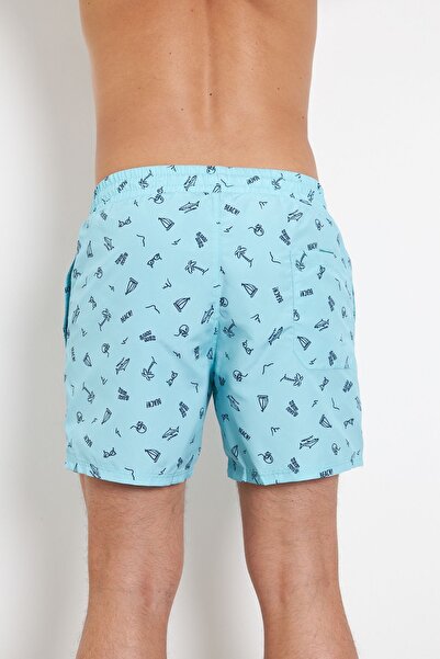 Marco Ferry Ανδρικό σορτς μαγιό με σχέδιο - 2590