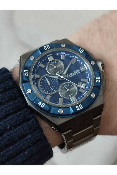 Quantum Hng1011 Steel Cord Men's Wristwatch Function 1738