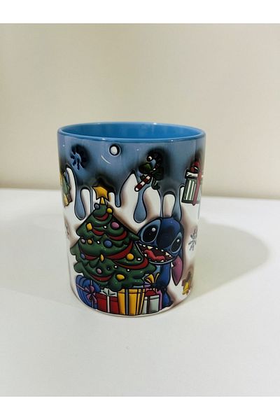 Cuppy Box 3D Mug with Stitch Characters