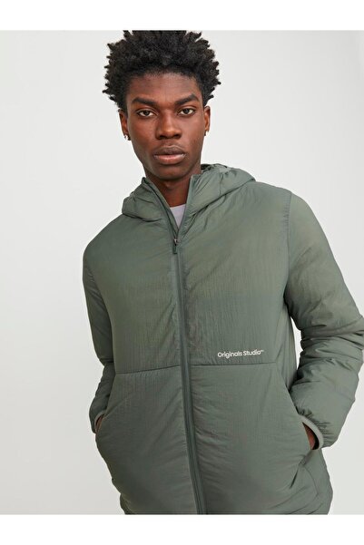 Jack & Jones 12252917 Men's Puffer Coat - Relaxed Fit