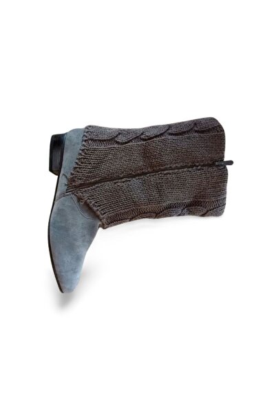 Bestella BESTELLE Marka Örgü & Süet Tasarımlı Bot-Çizme