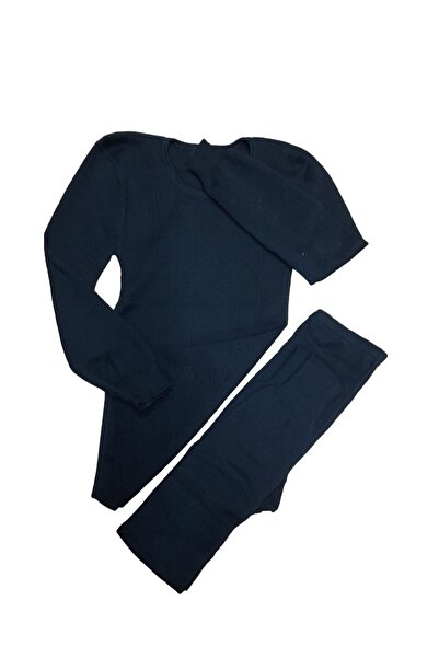 ERKİLET Set de lenjerie de corp din lână cu mânecă lungă