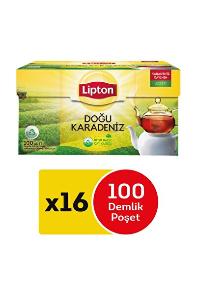 Lipton Doğu Karadeniz 100'lü Demlik - 16'lı Koli