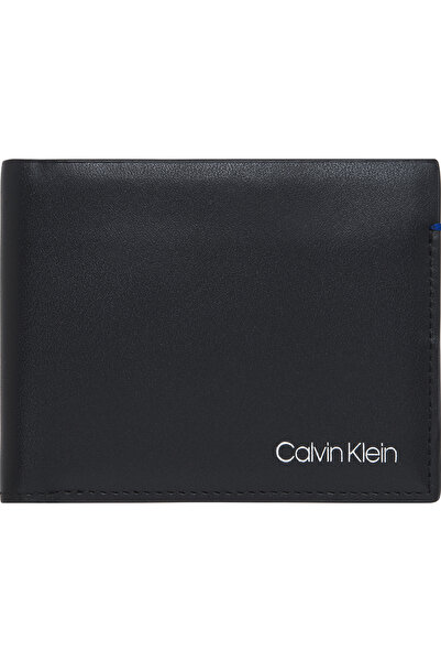 Calvin Klein محفظة رجالية سوداء - K50K505432باكس