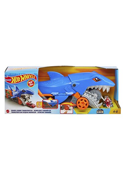 HOT WHEELS CITY KÖPEK BALIĞI TAŞIYICI SHARK CHOMP TRANSPORTER 4+