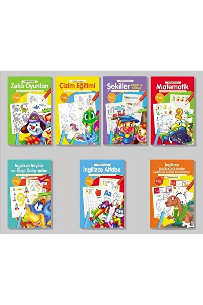 Profil Kitap Aktivite Kitabı Okulöncesi Ilk Bilgilerim Etkinlik Eğitim Seti 7 Kitap