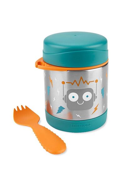 Skip Hop Spark Style PasSteel Food SakAnd Carrying Thermos
