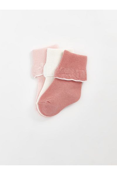 LC Waikiki LCW baby Basic Baby Girl Sock Чорапи 3 бр