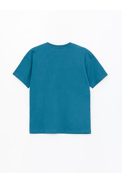 LC Waikiki LCW ECO Comfortable Fit Crew Neck Short Sleeve Boy T-Shirt