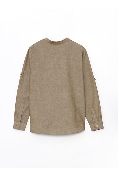 LC Waikiki LCW Kids Boy's Shirt - Prevailing Collar, Long Sleeve