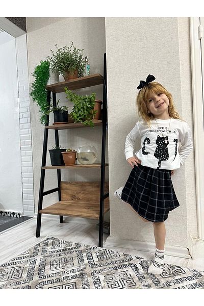 mmms Cat printed suit