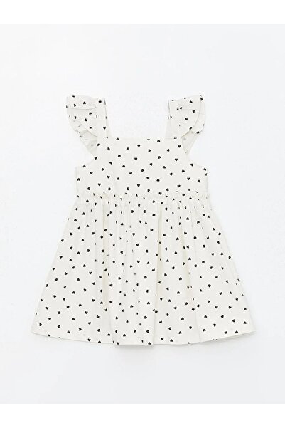 LC Waikiki Φόρεμα για κοριτσάκια LCW με τετράγωνο λαιμόκοψη χωρίς μανίκια με ...