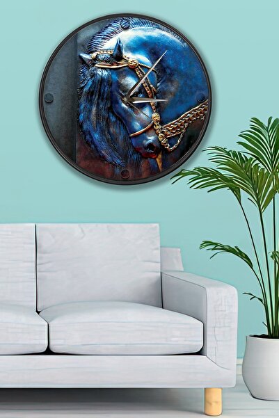 EMYA HOME Ceas de perete cu cal - 29 cm