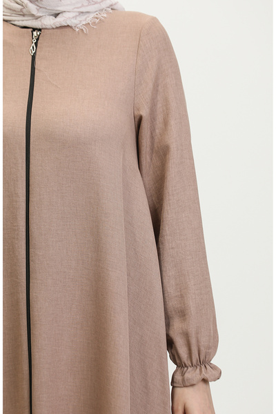 sefamerve Mink Mevlana Ferace - na zip, model 3086-04