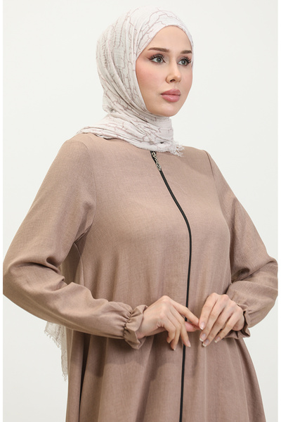 sefamerve Mink Mevlana Ferace - na zip, model 3086-04
