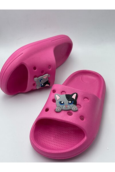 GEZER Yezzy Model Girl's Cute Cat Patterned Slippers