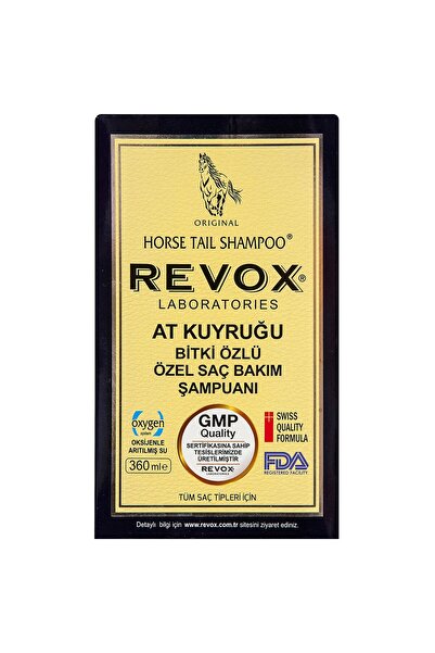 Revox At Kuyruğu Bitki Özlü Saç Bakım Şampuanı 360ml