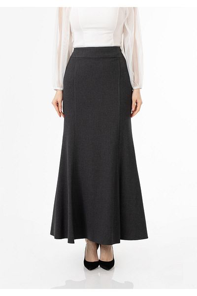 G-Line Fish Model - Anthracite Maxi Skirt