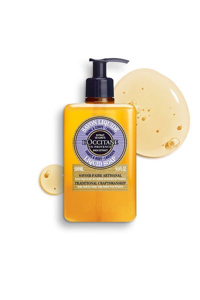 L'Occitane Shea Lavender Liquid Soap - Shea Lavender Liquid Soap - 500 ml