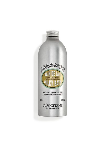 L'Occitane 500 ml Skin Moisturizing Softening Almond Milk Bath Foam - Demb.2555