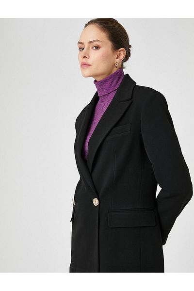 Koton Double Breasted Blazer Jacket