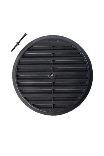 MADE Black Natural Gas Vent Glass Ventilation Combi Vent