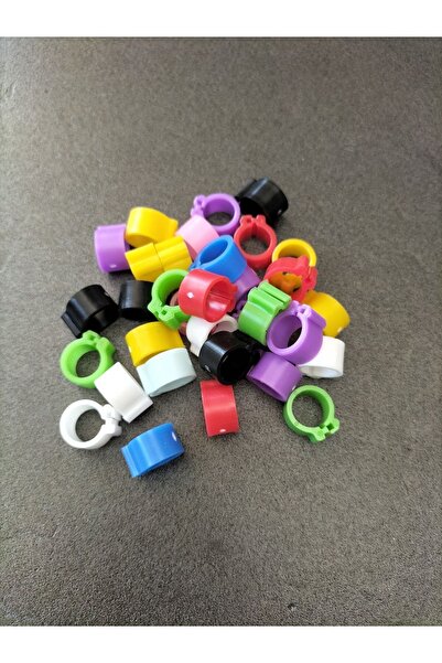 Storm 75 Adet Karışık Renkli Çıtçıtlı Güvercin Bilezik