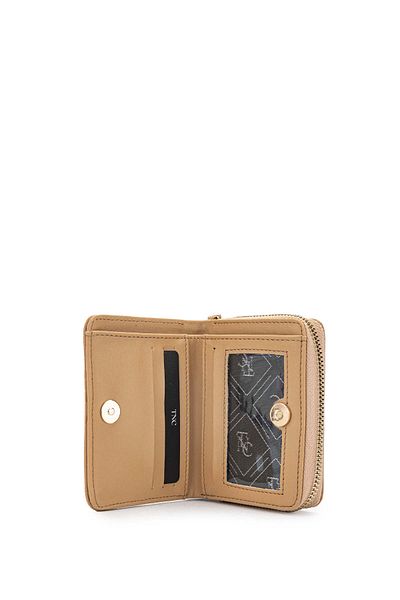 Tamer Tanca Nude Colored Women's Vegan Wallet