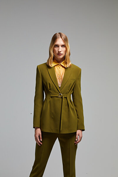 Berr-ın Yellow Gradient Patterned Shirt