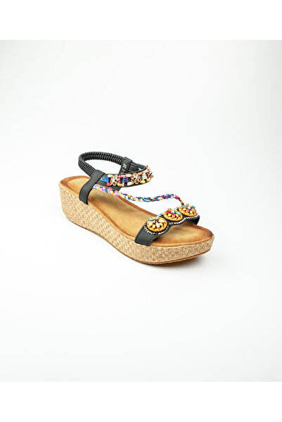 Guja Чорні жіночі сандалі - модель 155