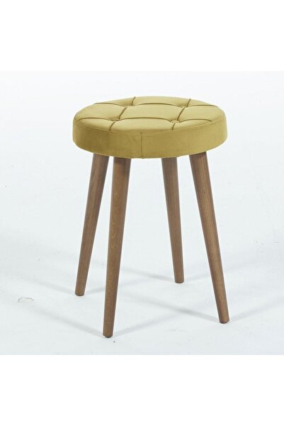Ünüvar Konsept Tabure Puf - Sarı K1