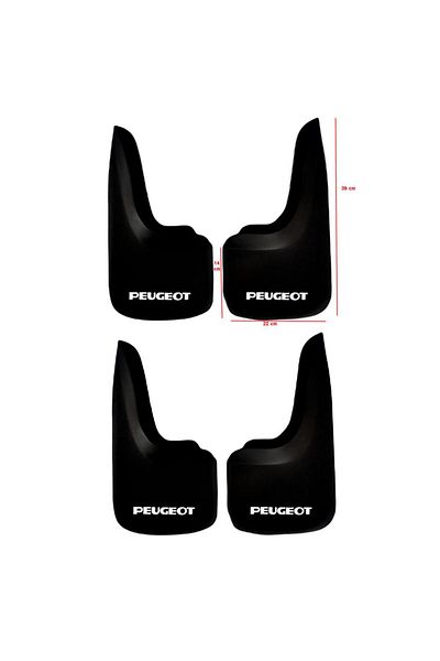 YeniDünyaOto Peugeot Boxer Set of 4 - Mudguard, Fender and Dust Cover Peu1bx021