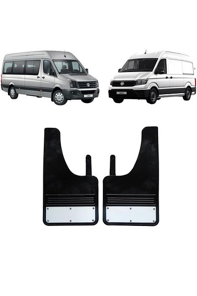 YeniDünyaOto Volkswagen Crafter Minibus/panelvan Compatible 2-Piece Mudguard Fender Dust Cover Vw0pz031