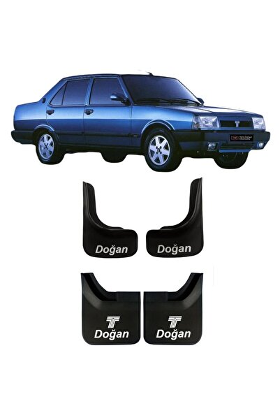 YeniDünyaOto Tofaş Doğan Compatible 4-Piece Front Rear Set Mudflap Mudguard Dust Cover TFS1X904