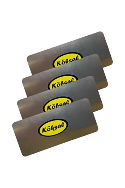 KÖKSAL Rötuş Rütüş Rutuş Çeliği 4cmx9cm.4 Adet Fiyatıdır