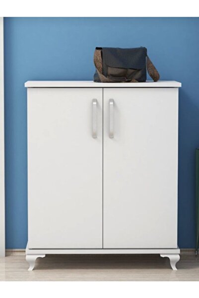 dekorstilim Kapı Önü Ayakkabılık Mdf Dolabı 4 Bölmeli Ayakkabı Dolap