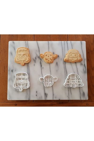Pagina Harry Potter 6-Piece Cookie Mold Mixed Color