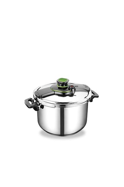 KORKMAZ Tessa 5 Lt Black Pressure Cooker