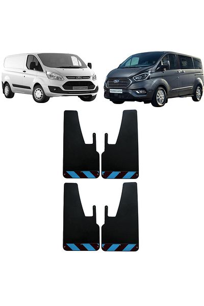 Yeni Dünya Ford Transit Tourneo Custom Burgundy-Blue Highlighter 4-Piece Mudguard Fender Dust Cover FRD0FX02804